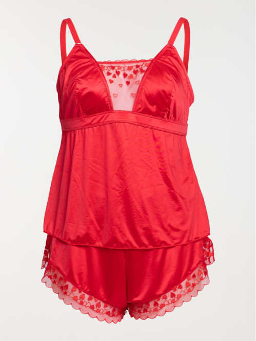 Pyjashort St Valentin femme