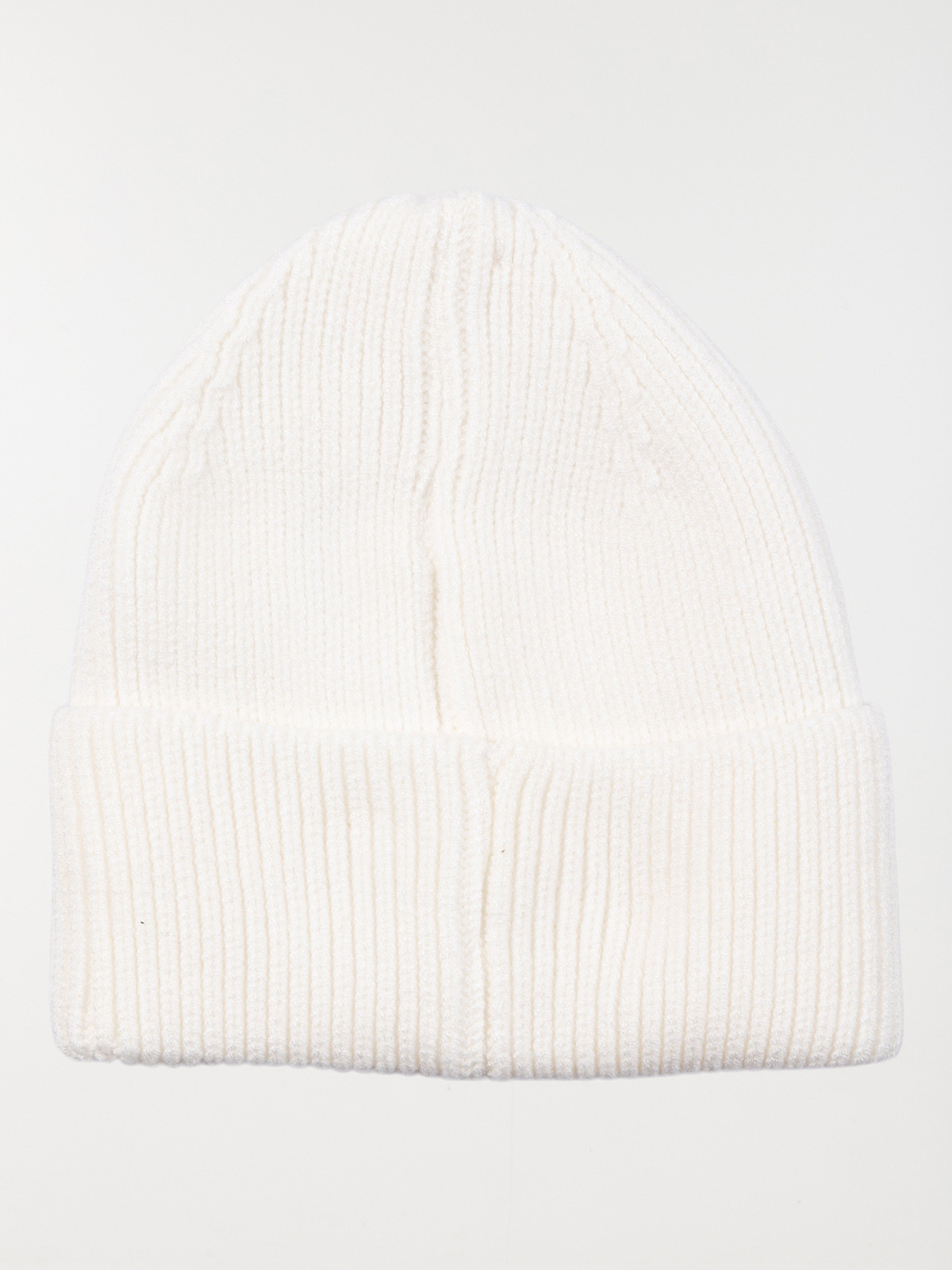 Bonnet revers écru fille