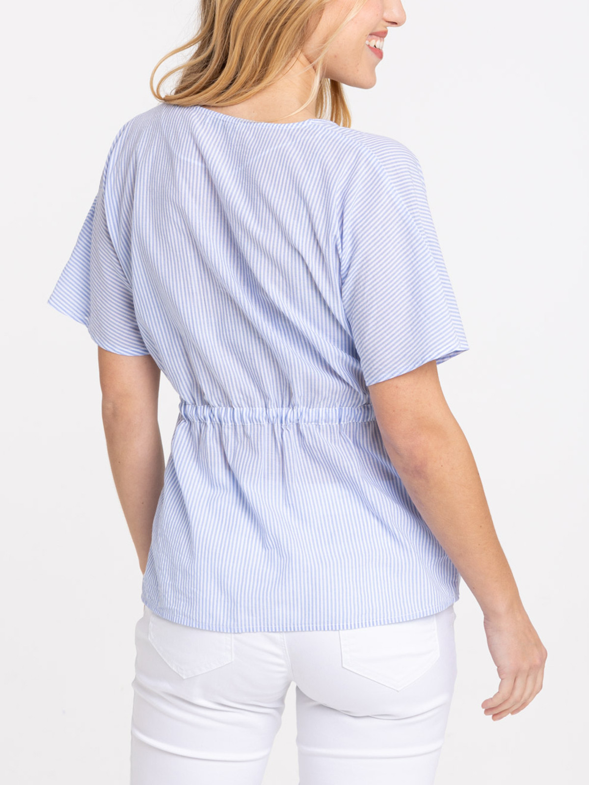 Blouse rayée femme