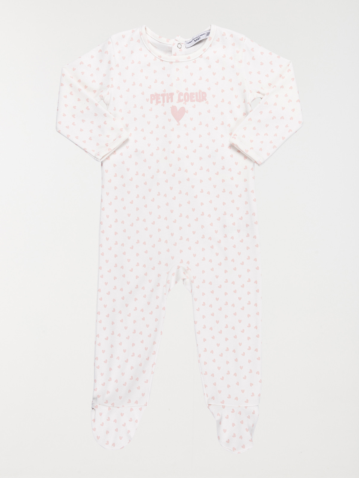 Dors-bien petit coeur fille (3-24M)