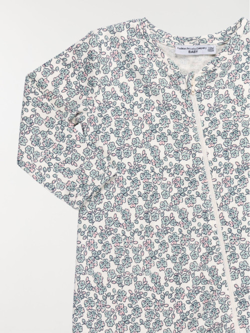 Dors-bien motifs fleurs...