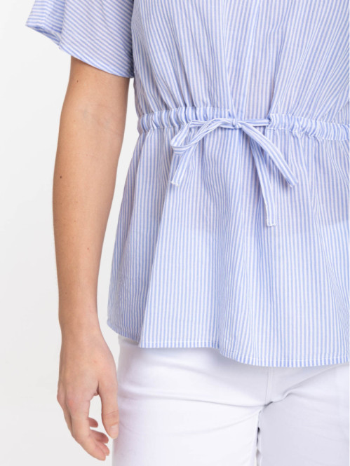 Blouse rayée femme