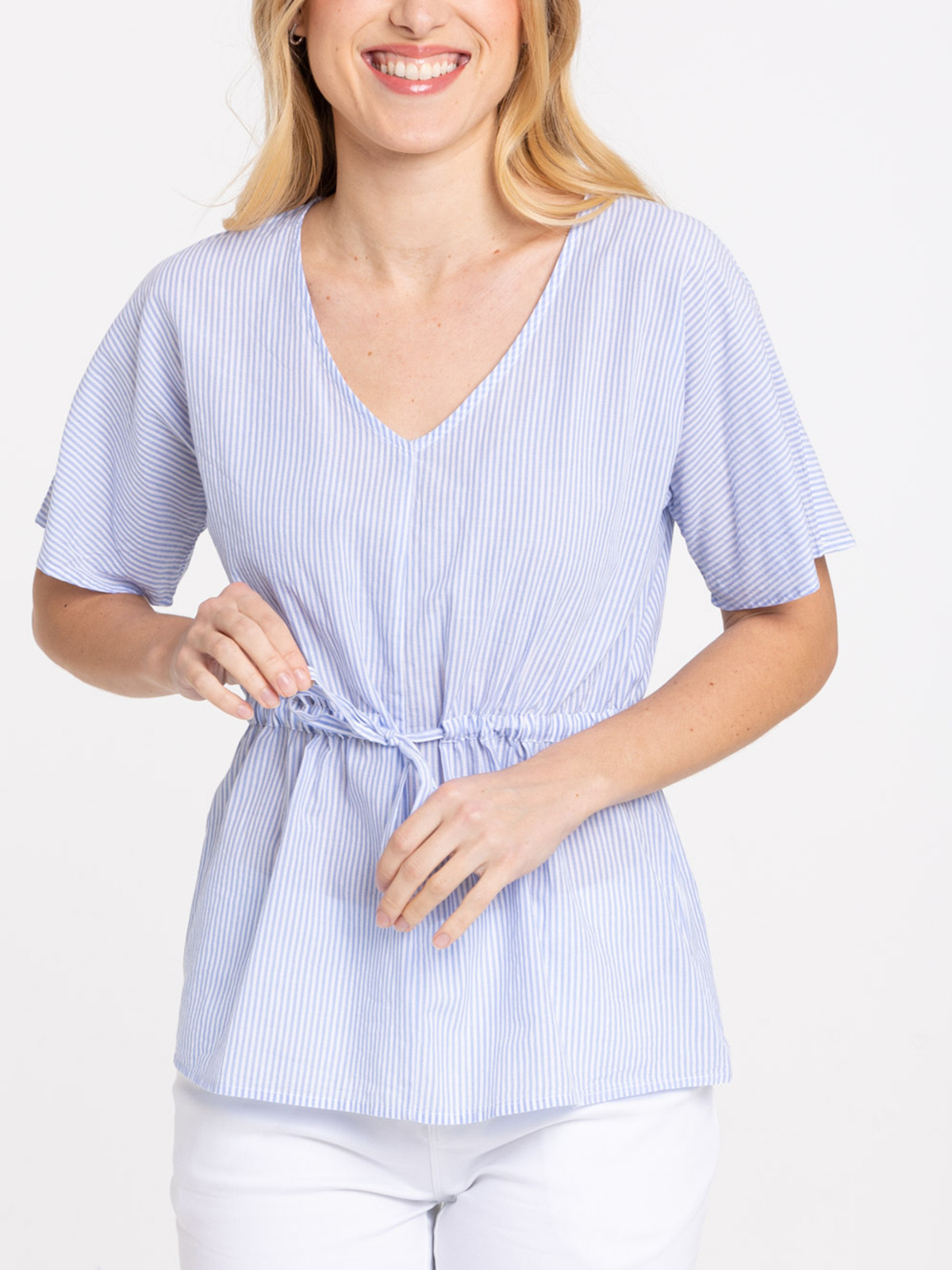 Blouse rayée femme