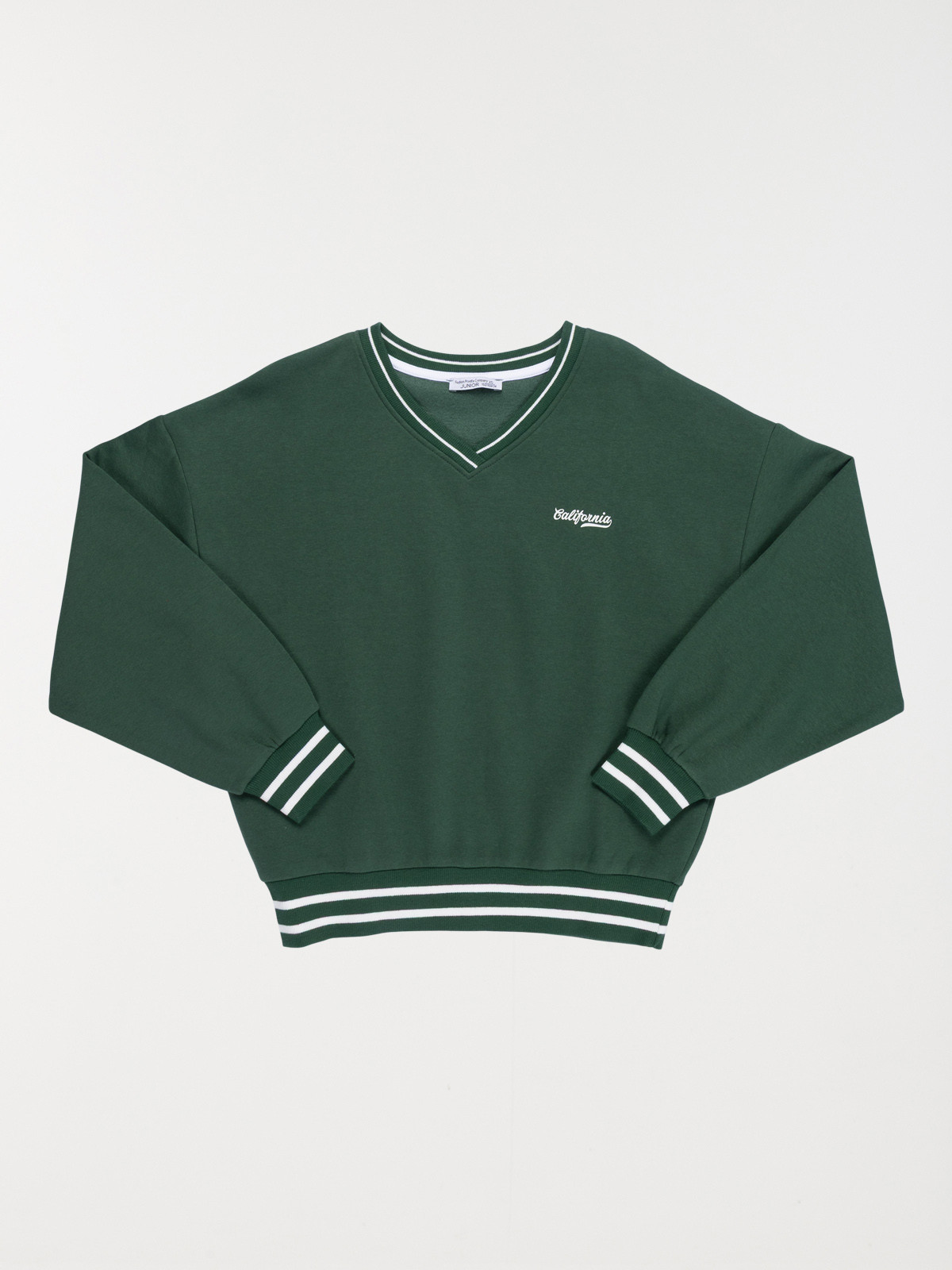 Sweat col V fille (XXS-M) Sweat col V fille (XXS-M)