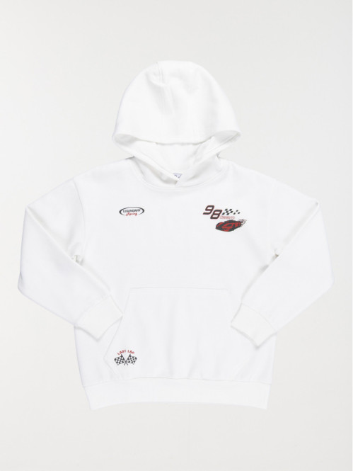 Sweat à capuche garçon (3-12A)