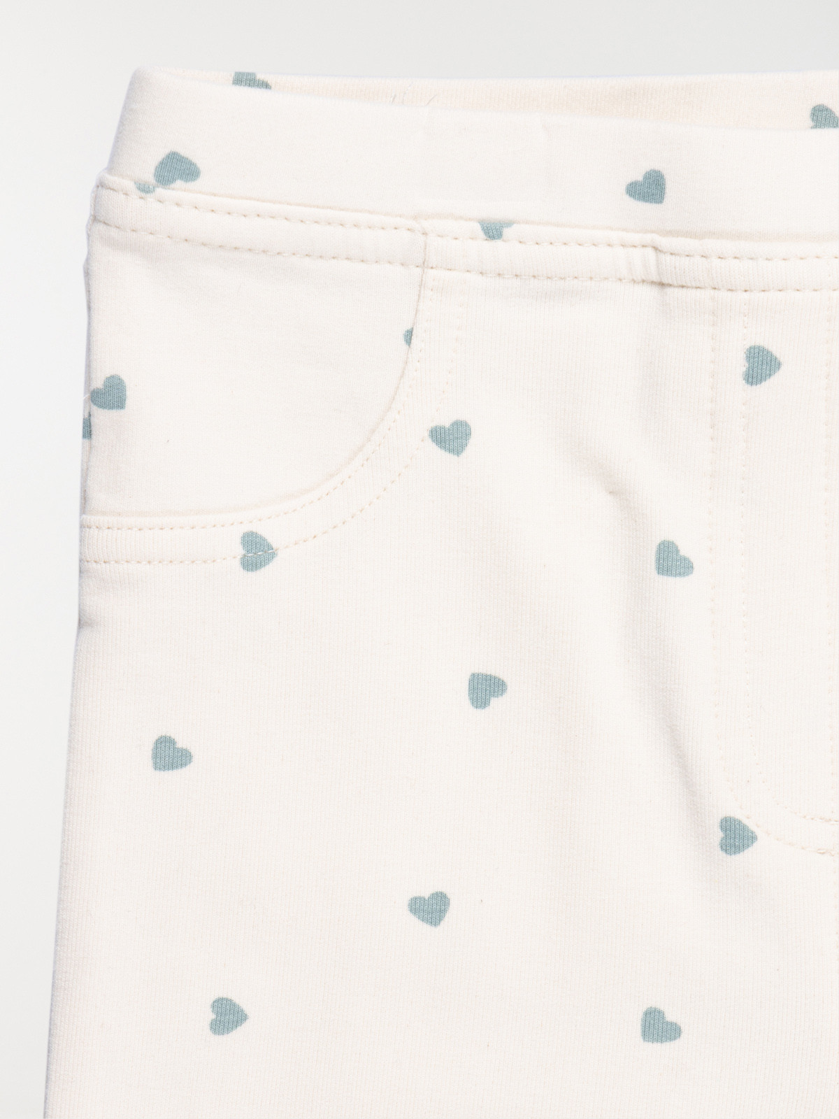 Jegging imprimé coeur fille (3-12A)