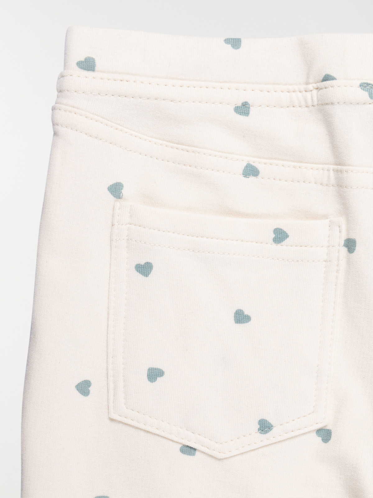 Jegging imprimé coeur fille (3-12A)