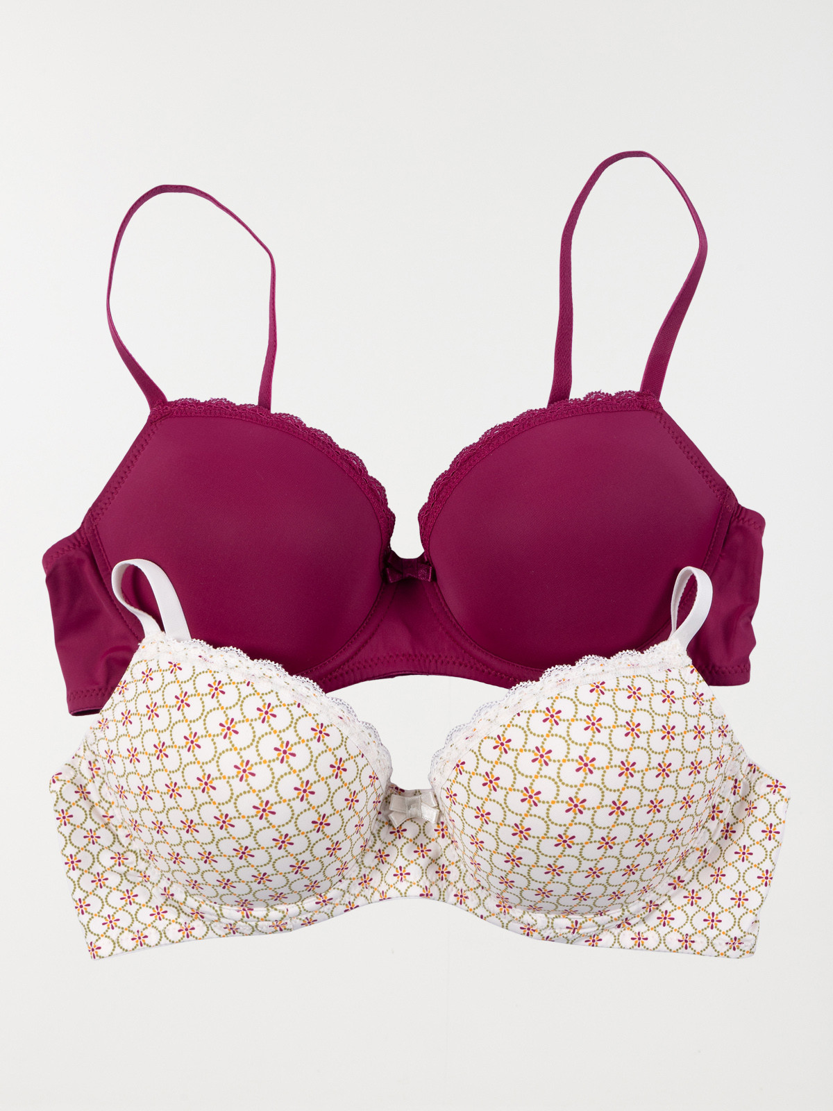 Lot de 2 soutiens-gorge femme (85B-95E)