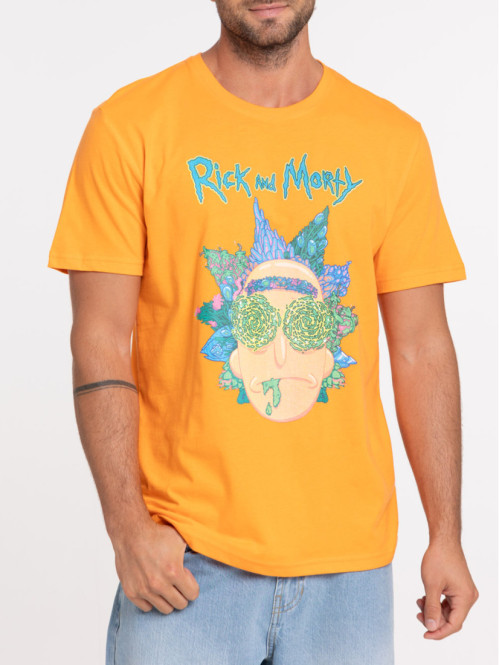 T-shirt orange Rick et...
