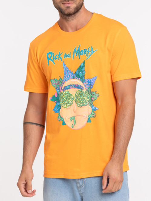T-shirt orange Rick et...