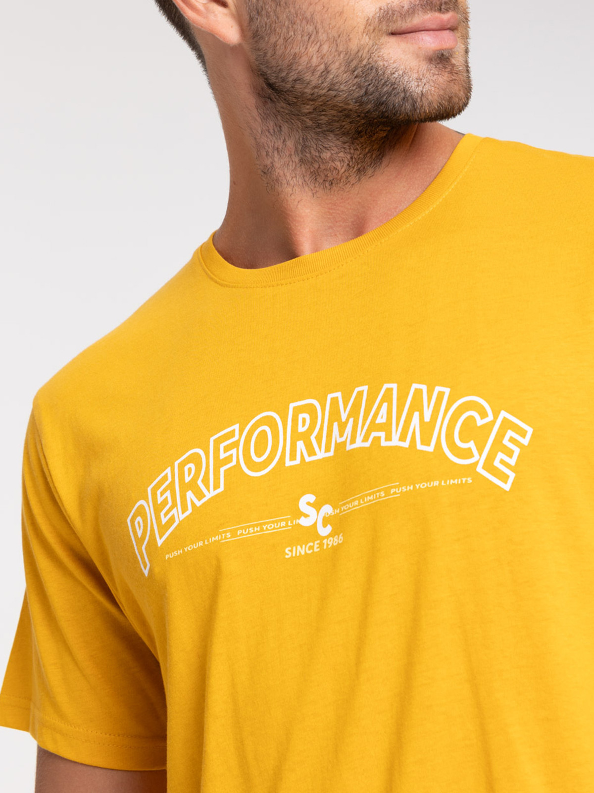 T-shirt performance curcuma homme T-shirt performance curcuma homme