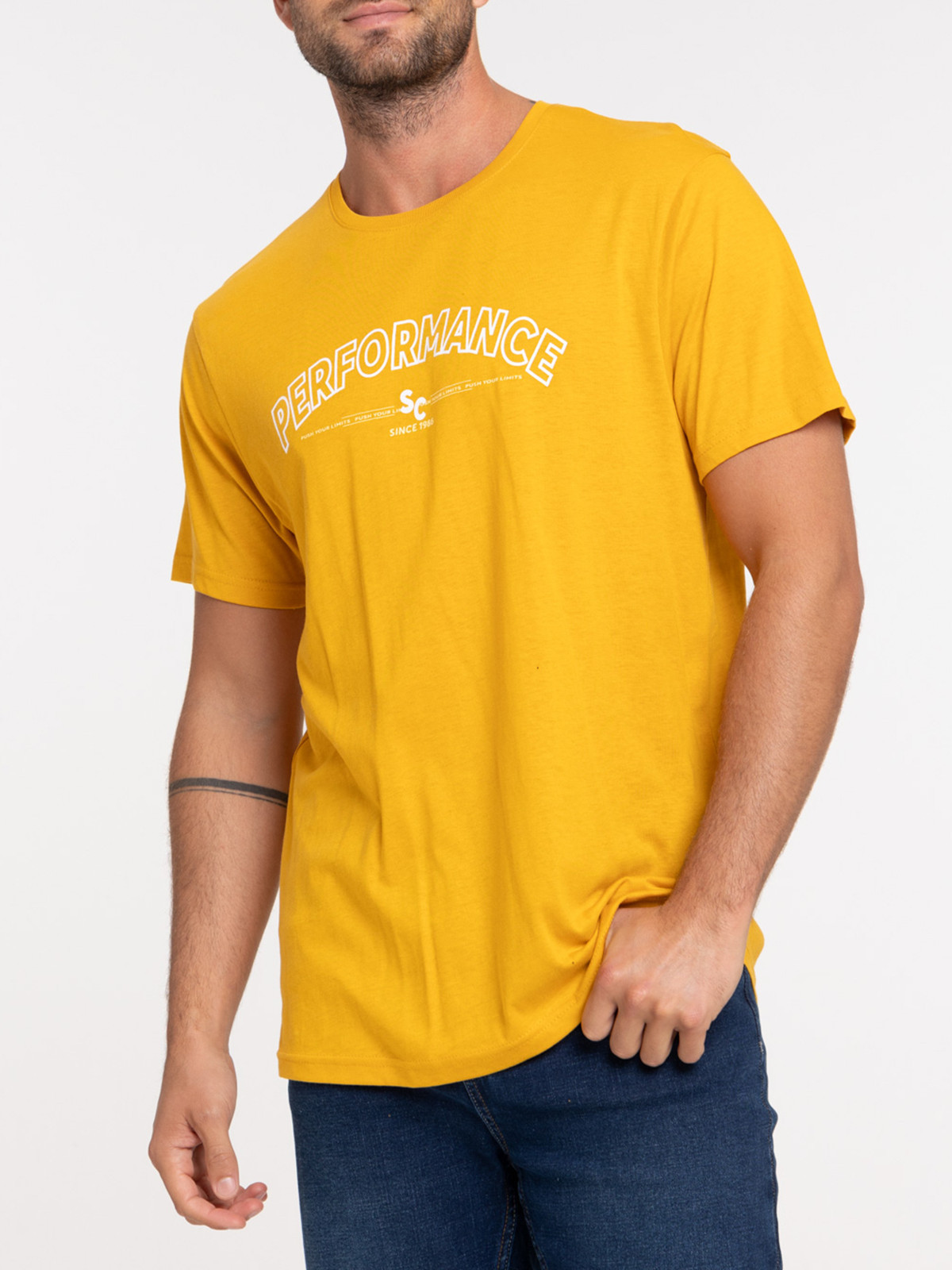 T-shirt performance curcuma homme T-shirt performance curcuma homme