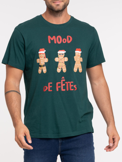 Tee-shirt vert anglais de...