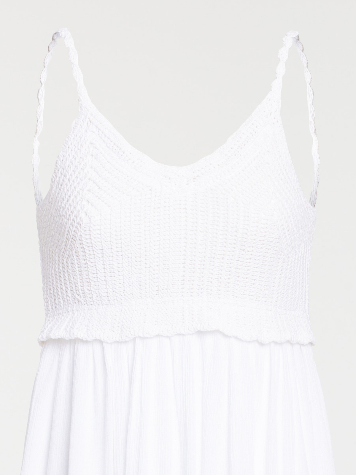 Robe longue blanche femme