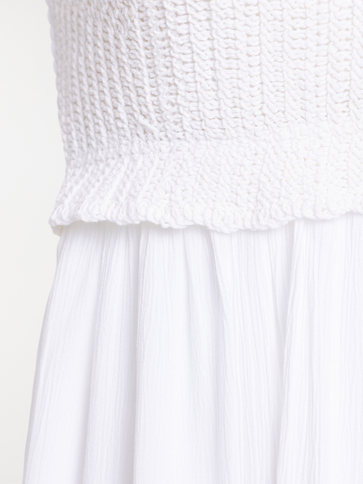 Robe longue blanche femme