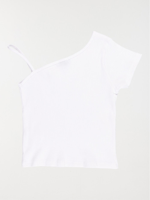 T-shirt bretelle et manche...