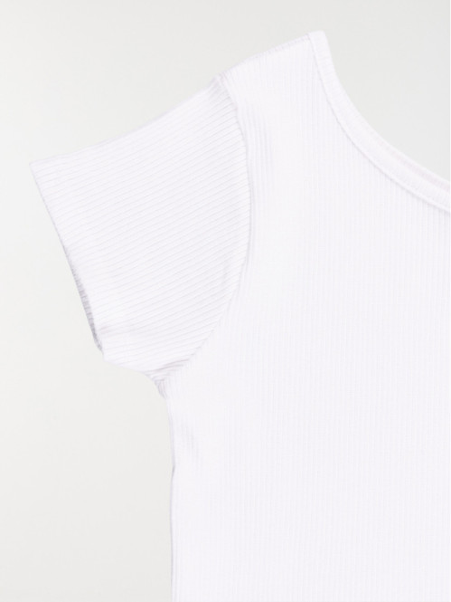 T-shirt bretelle et manche...