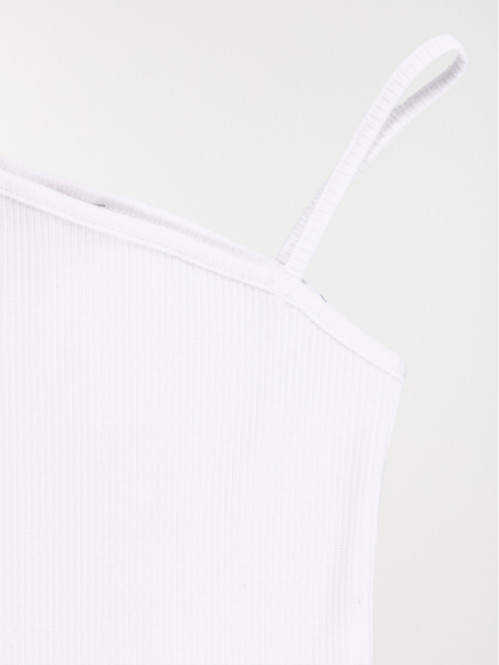 T-shirt bretelle et manche...