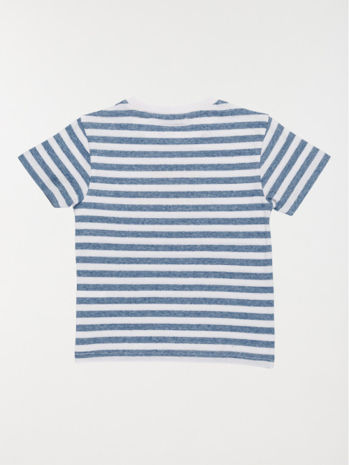 Tee-shirt rayé surf garçon...