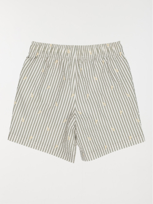 Short de bain rayé garçon...