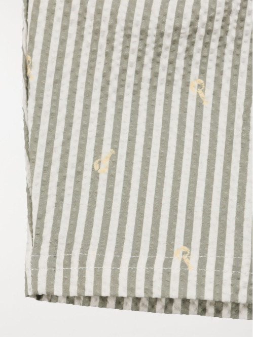 Short de bain rayé garçon...