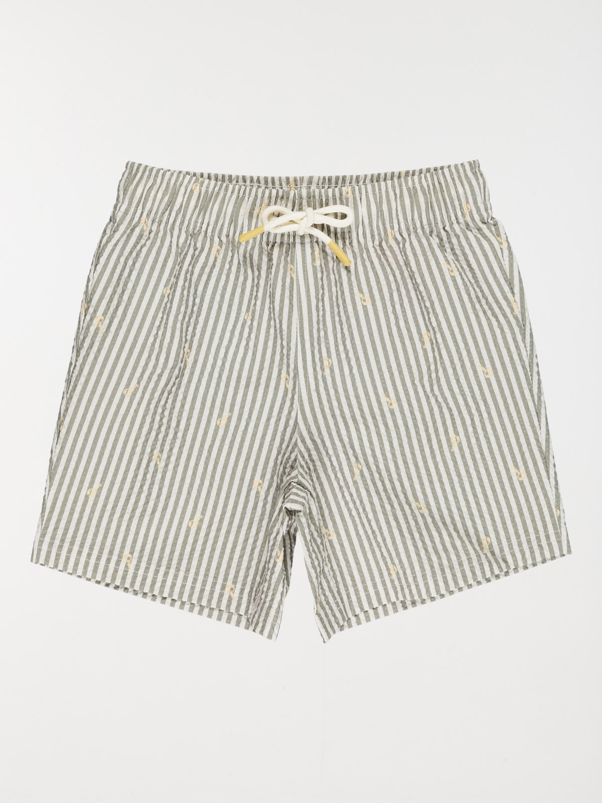 Short de bain rayé garçon (3-12A)