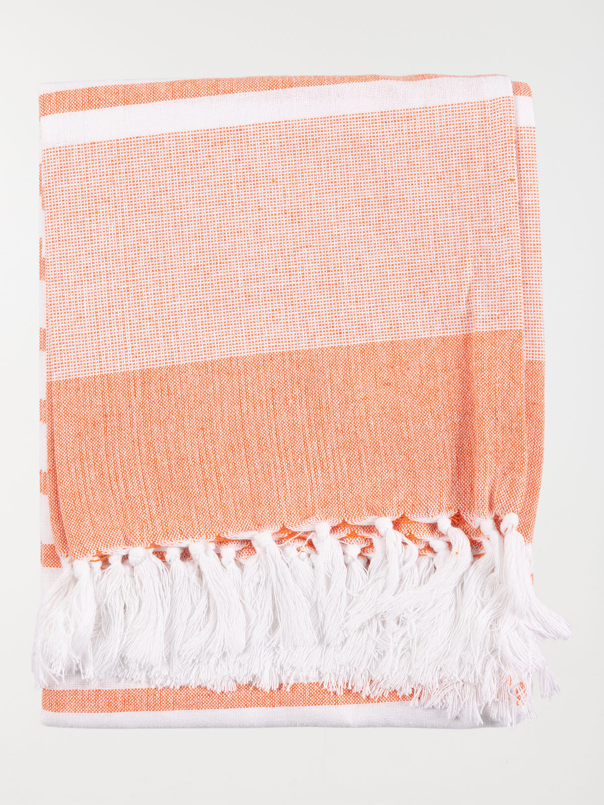 Fouta orange 80 x 150 cm