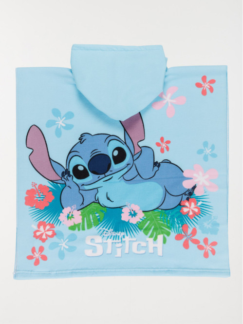Cape plage Stitch 60x120 cm