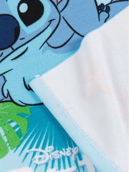 Cape plage Stitch 60x120 cm