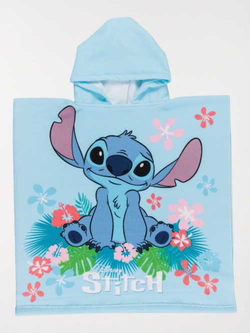 Cape plage Stitch 60x120 cm