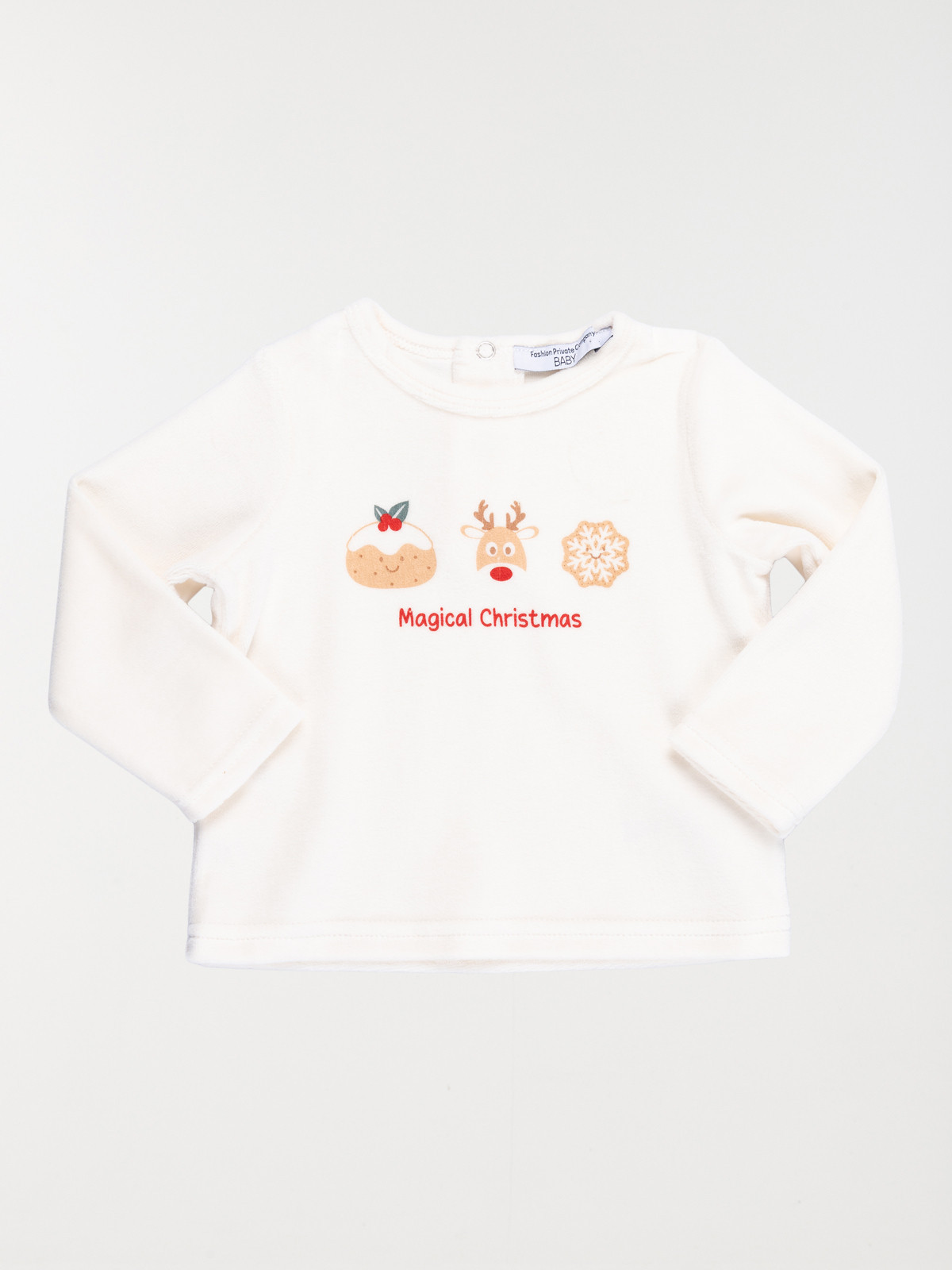 Pyjama de Noël imprimé bébé (3-36M)