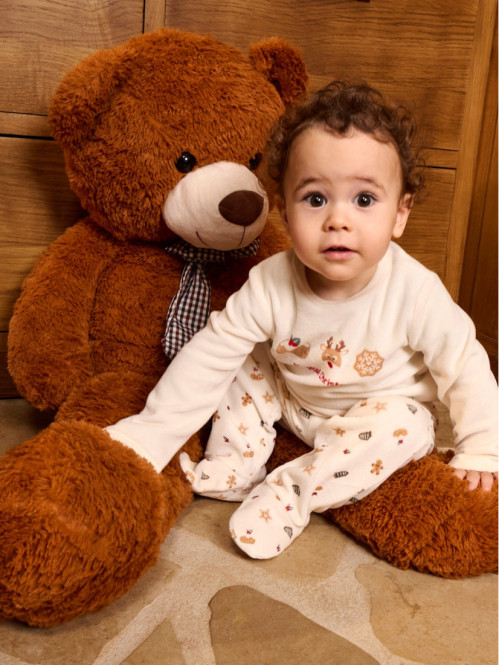 Pyjama de Noël imprimé bébé...