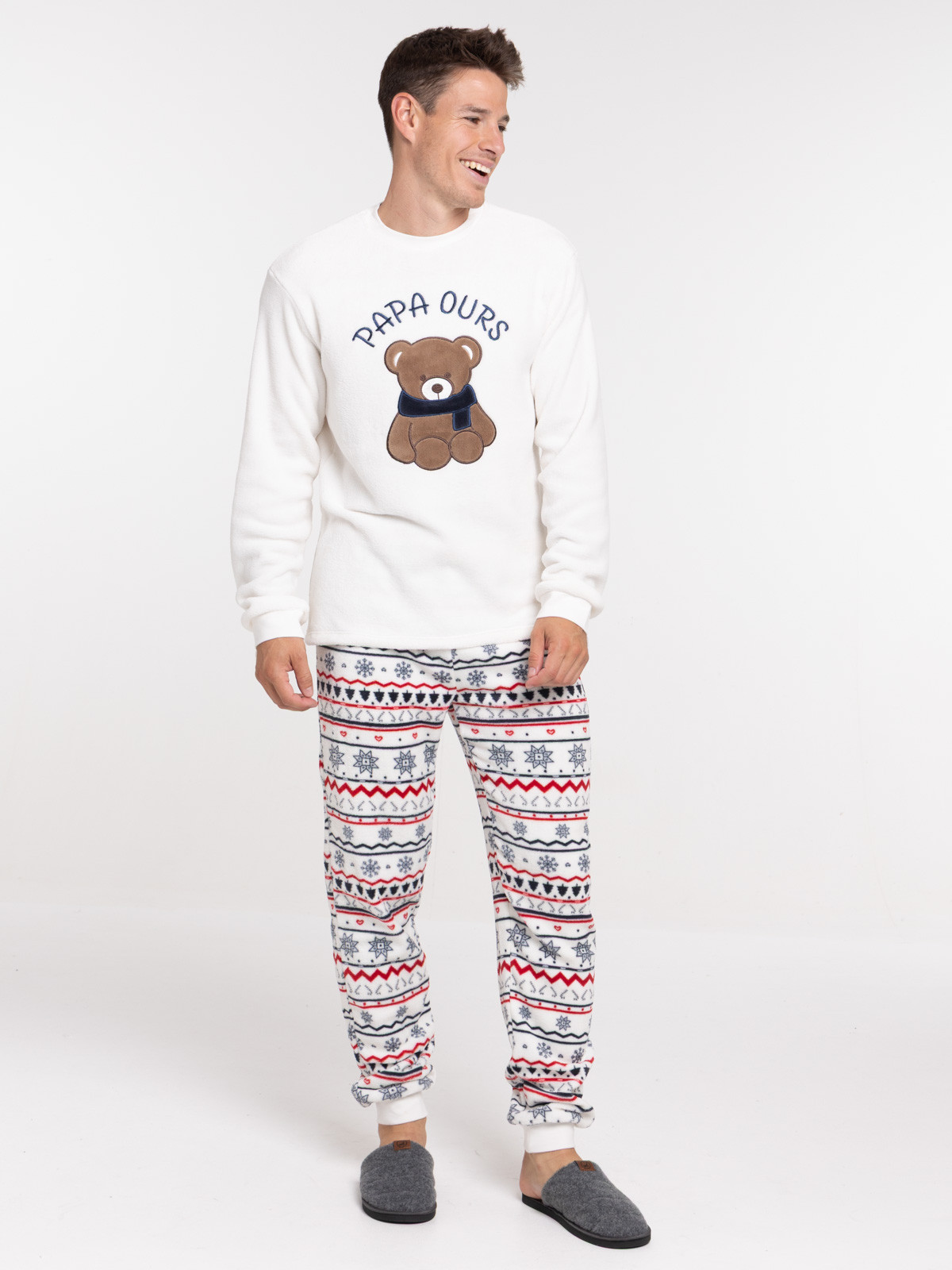 Pyjama de noël jacquard homme Pyjama de noël jacquard homme