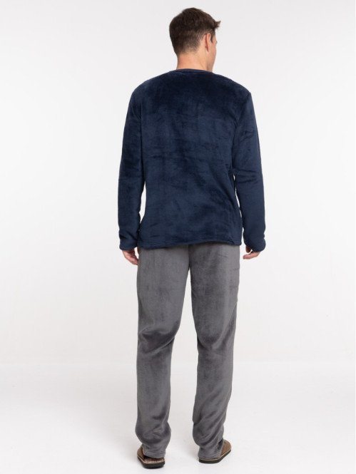 Pyjama Grinch marine homme