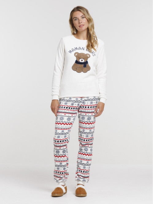 Pyjama femme Maman ours