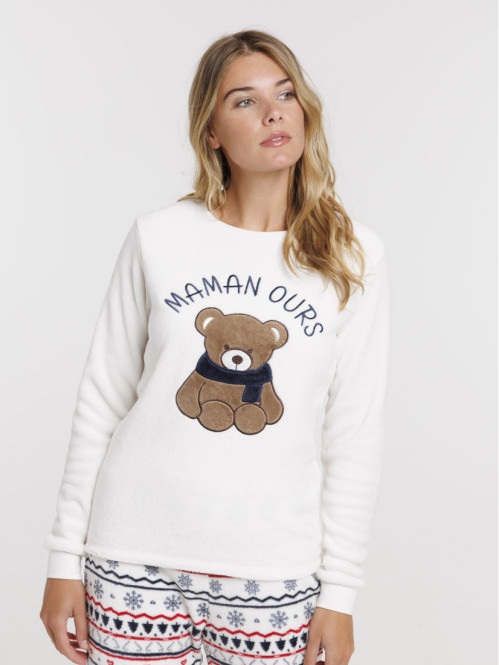 Pyjama femme Maman ours
