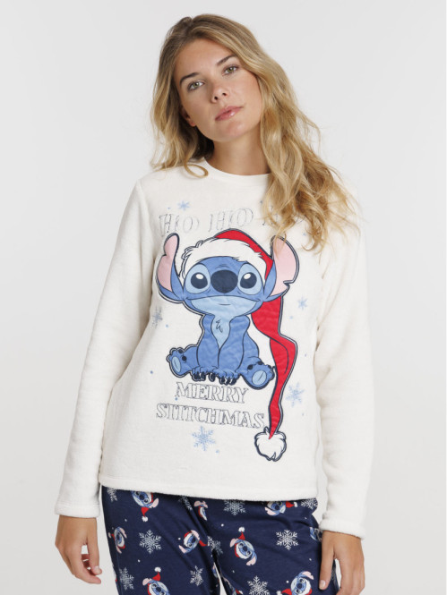 Pyjama de Noël Stitch femme
