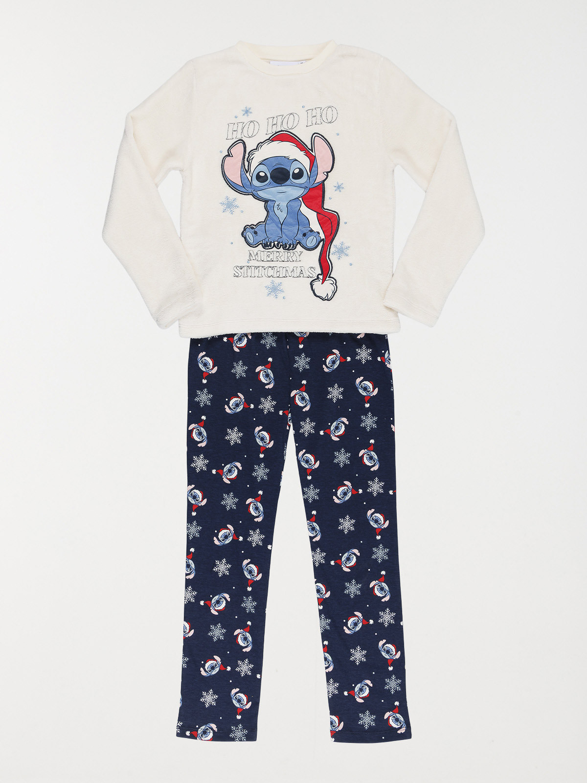Pyjama de Nöel Stitch fille (3-10A)