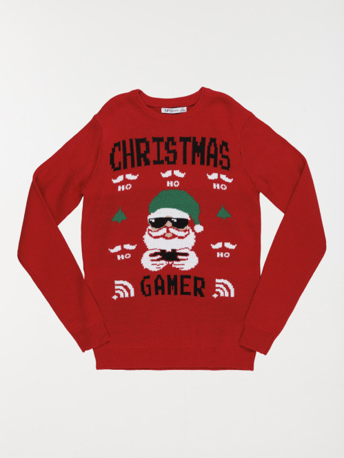 Pull de Noël garçon (XXS-M)