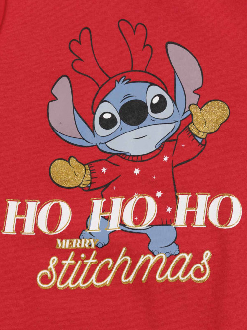 Sweat de Noël Stitch fille...