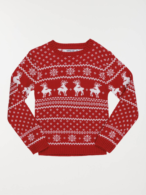 Pull de Noël imprimé enfant...