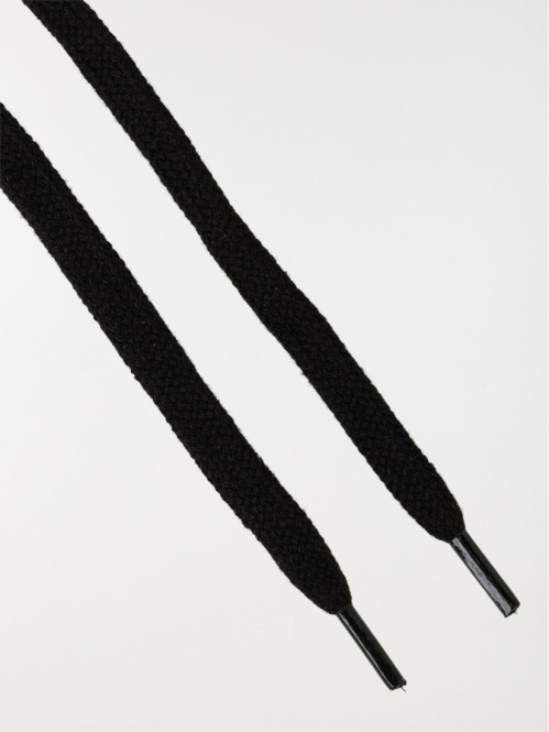 Lacets plats noirs 120 cm 7...
