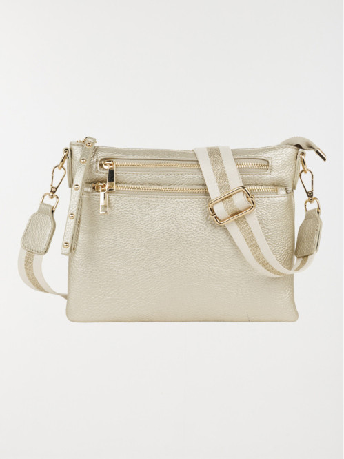 Sac bandoulière réglable femme