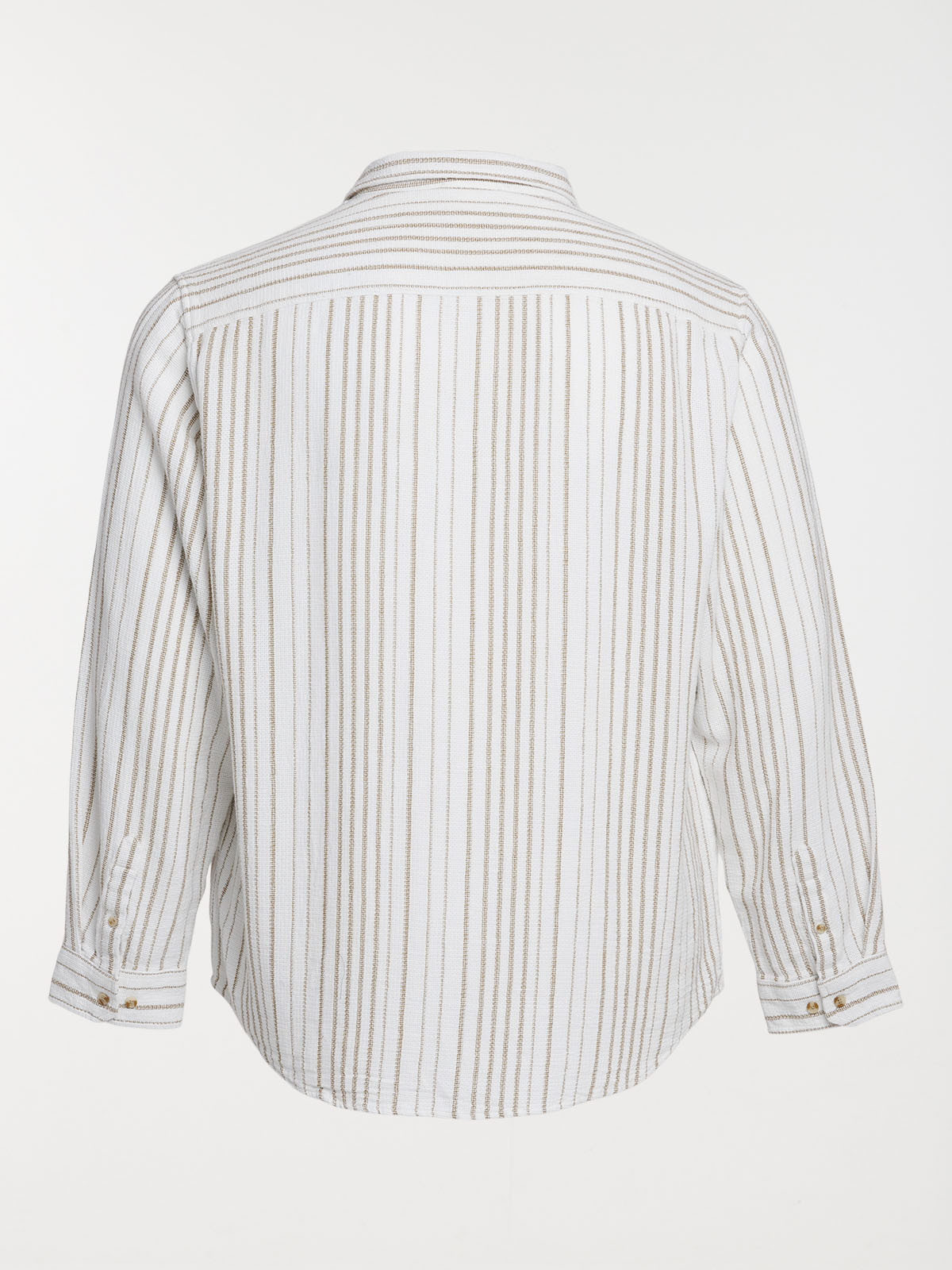 Chemise rayée grande taille homme