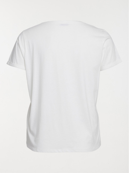 T-shirt coeur grande taille...