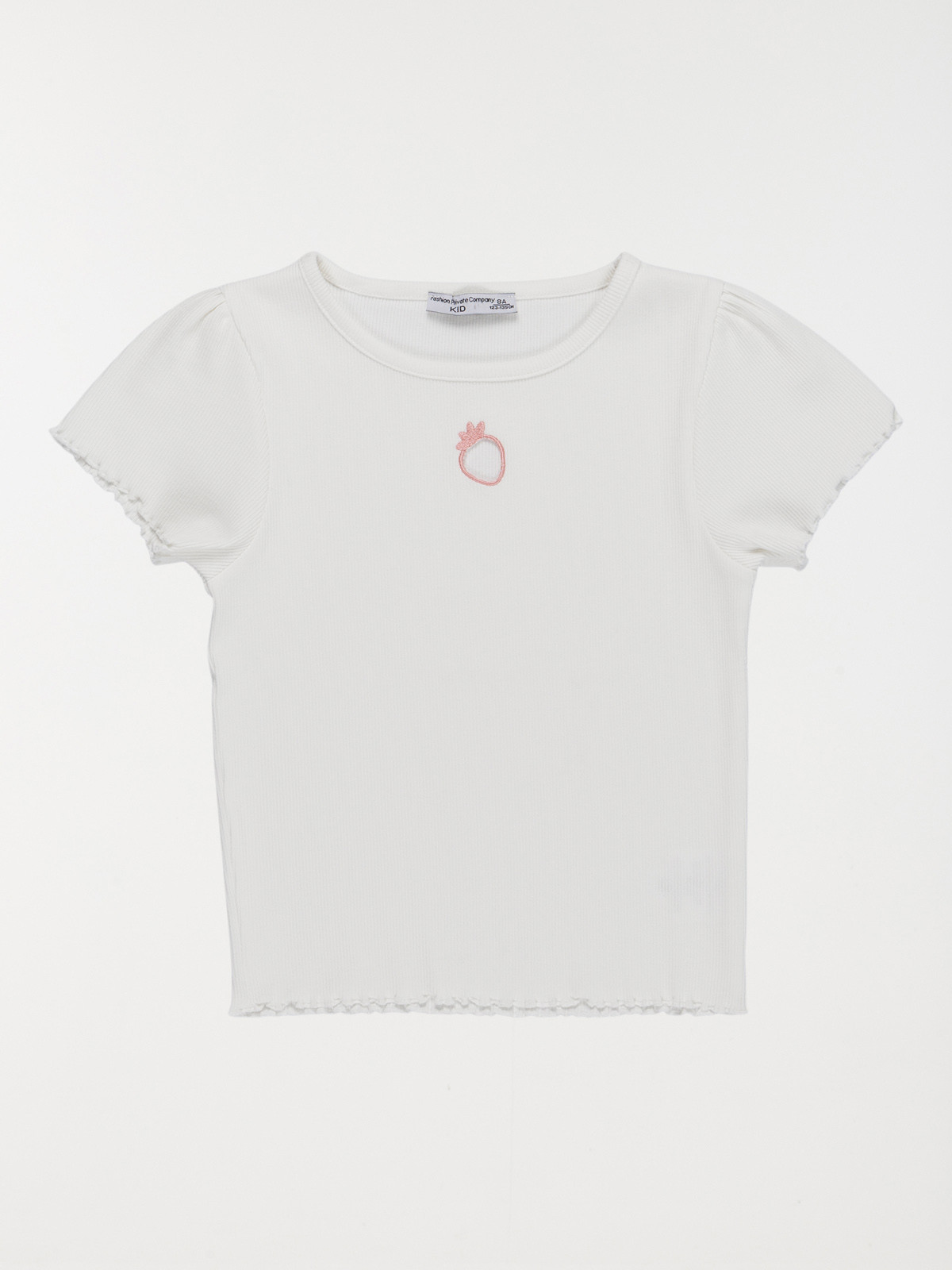 T-shirt fraise fille (3-12A)