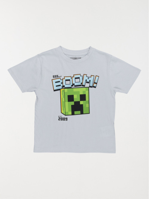 Tee-shirt Minecraft garçon...