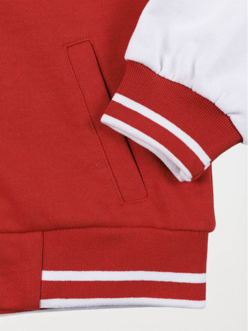 Sweat teddy rouge garçon...