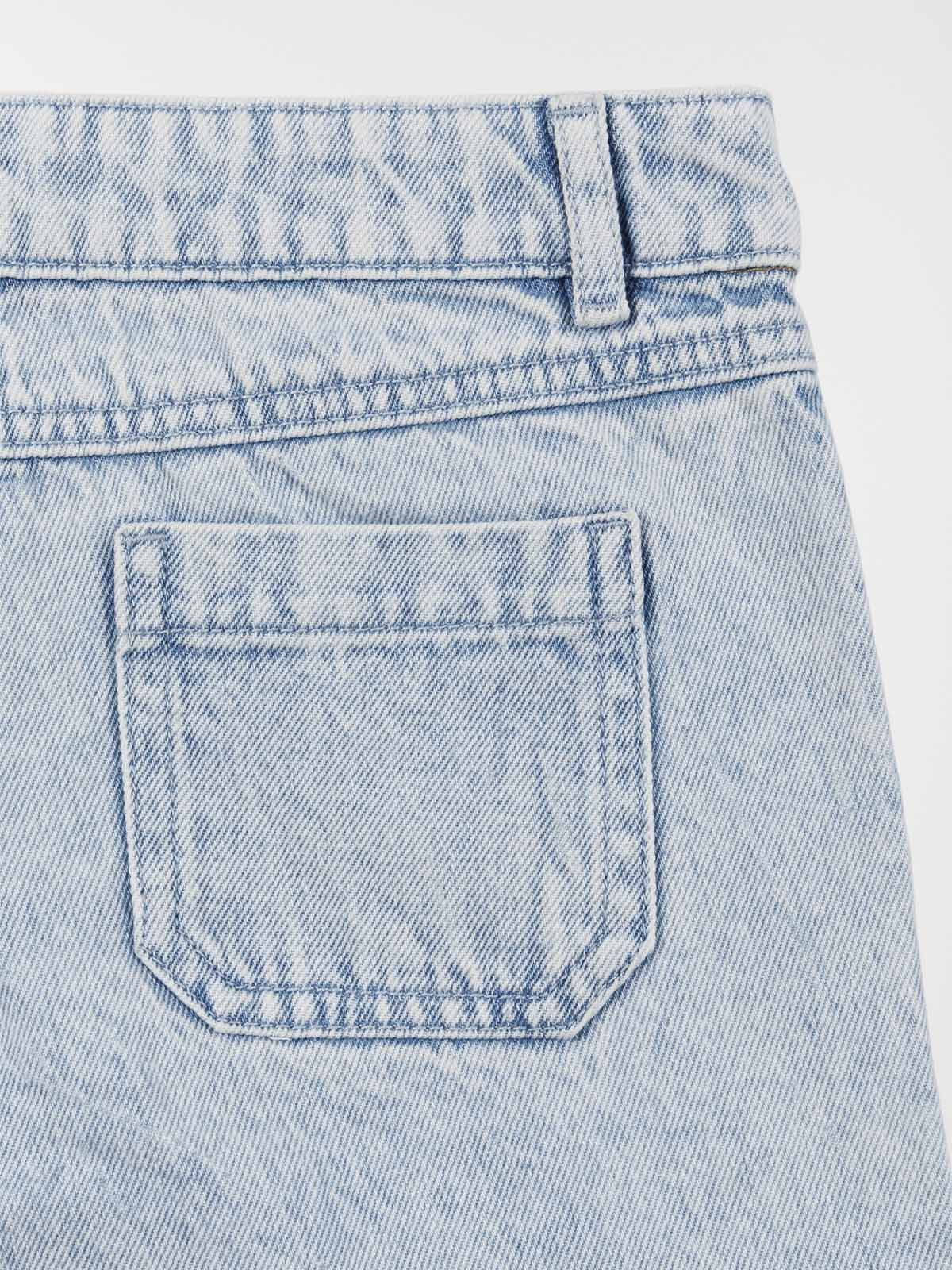 Jean fille wide leg cargo (3-12A) Jean fille wide leg cargo (3-12A)