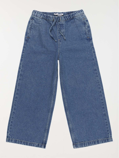 Jean wide leg stone fille...